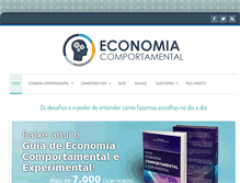 Tablet Screenshot of economiacomportamental.org